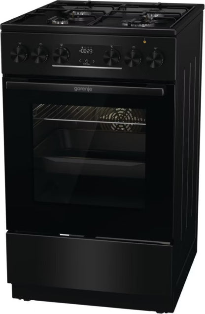 Gaskomfur med El-Ovn GK5C60BJ 50 cm