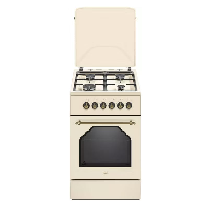 Gaskomfur MPM-56-KRM-14 50x60 cm Creme