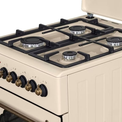 Gaskomfur MPM-56-KRM-14 50x60 cm Creme