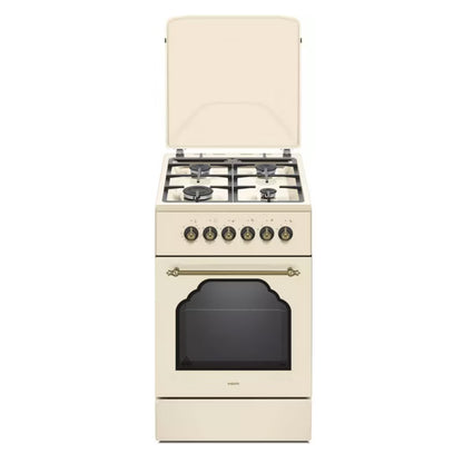 Gaskomfur MPM-56-KRM-14 50x60 cm Creme