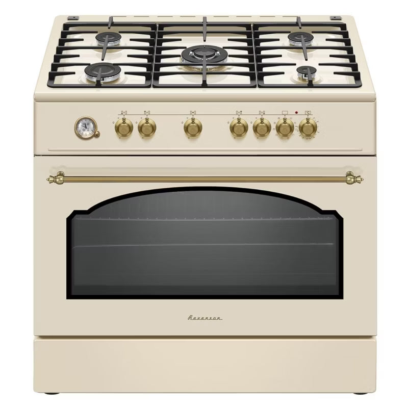 Gaskomfur Retro KWGE-90ARC 90 cm Creme