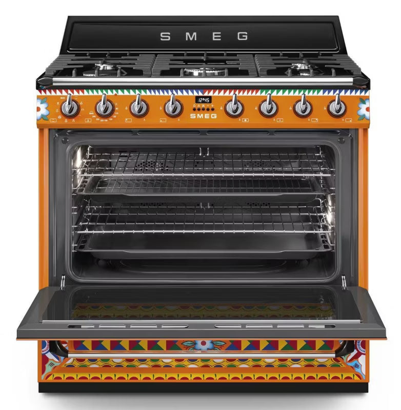 Gaskomfur TR90DGC9 90 cm med Elektrisk Ovn