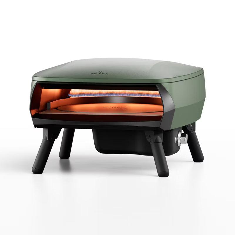 Gaspizzaovn Piccolo Rotante 16 40,5 cm Grøn