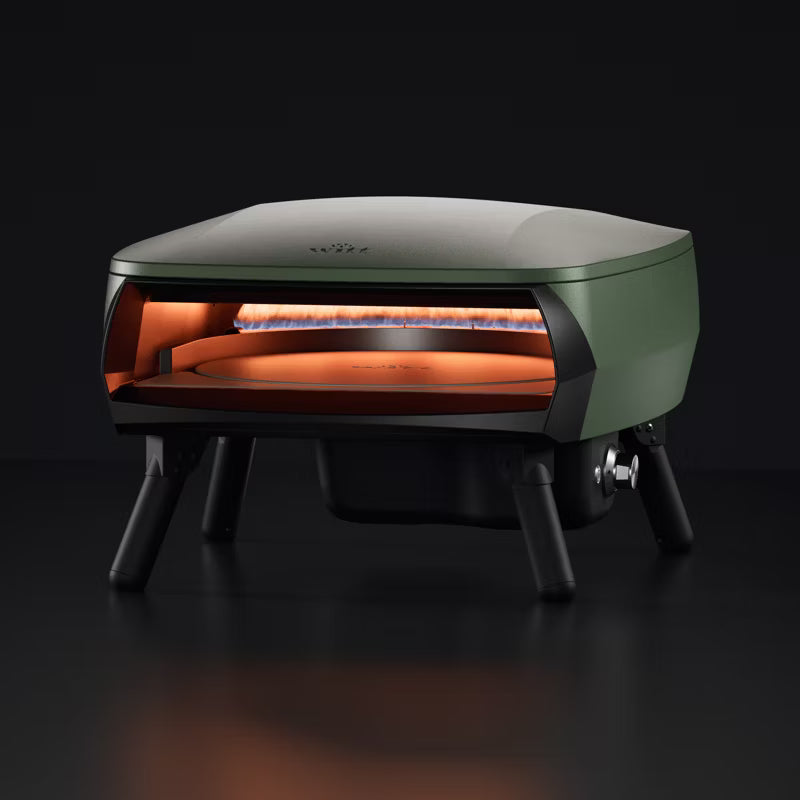 Gaspizzaovn Piccolo Rotante 16 40,5 cm Grøn