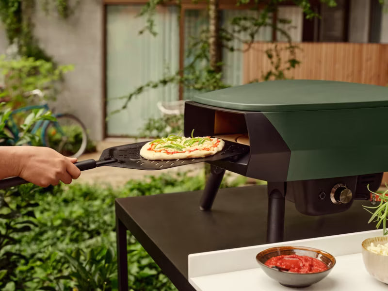 Gaspizzaovn Piccolo Rotante 16 40,5 cm Grøn