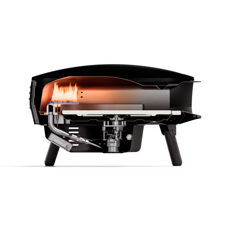 Gaspizzaovn Piccolo Rotante 16 40,5 cm Grøn