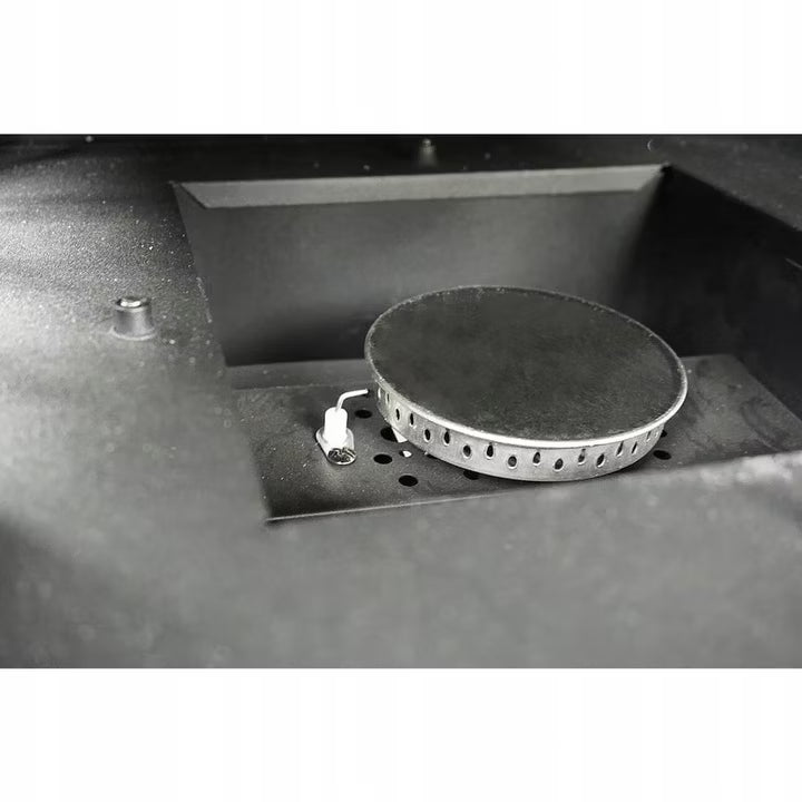 Gasrøgeovn og Gasgrill Portland XL 64x127,5 cm Sort