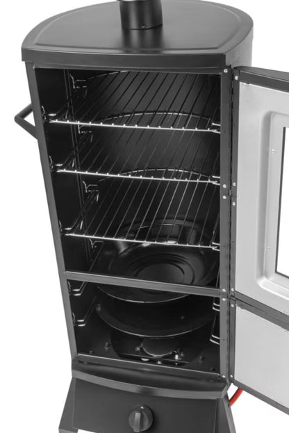 Gasrøgeovn og Grill 3,5 kW 46x42x104 cm Sort