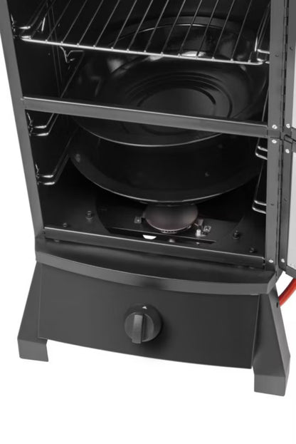 Gasrøgeovn og Grill 3,5 kW 46x42x104 cm Sort