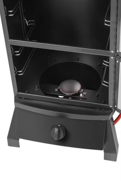 Gasrøgeovn og Grill 3,5 kW 46x42x104 cm Sort
