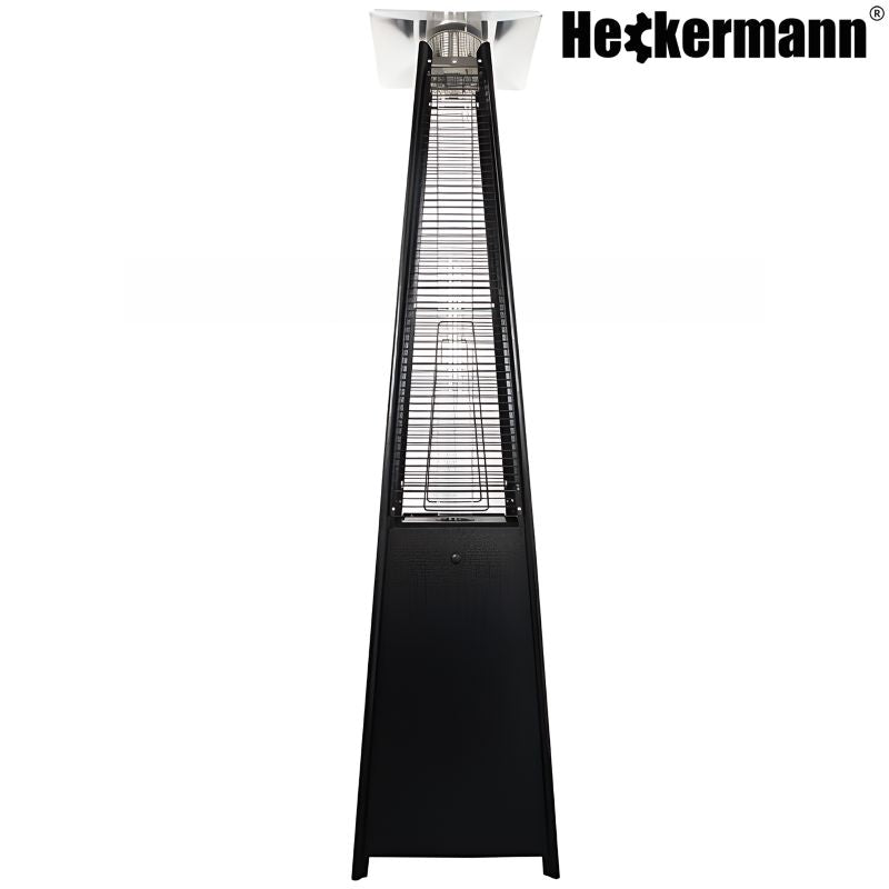 Gas Terrassevarmer Pyramide 13 kW Sort HS-PHM-H