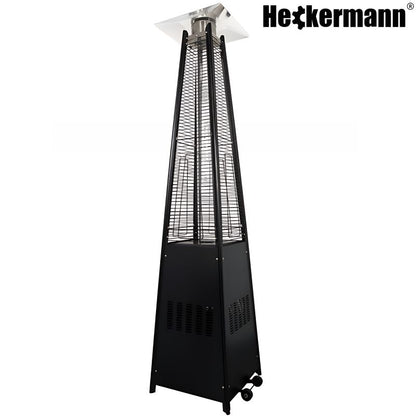 Gas Terrassevarmer Pyramide 13 kW Sort HS-PHM-H