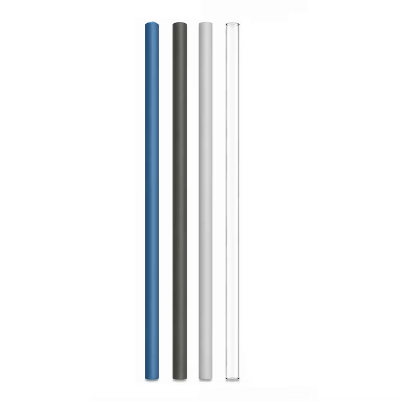 Genanvendelige Sugerør 29,5 cm Flerfarvet 4 Stk med Rensebørste