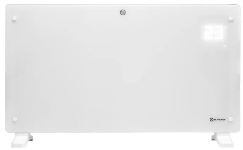Glas Konvektor Radiator 2500W Wi-Fi 85x46,5 cm Hvid K-CPH2500W