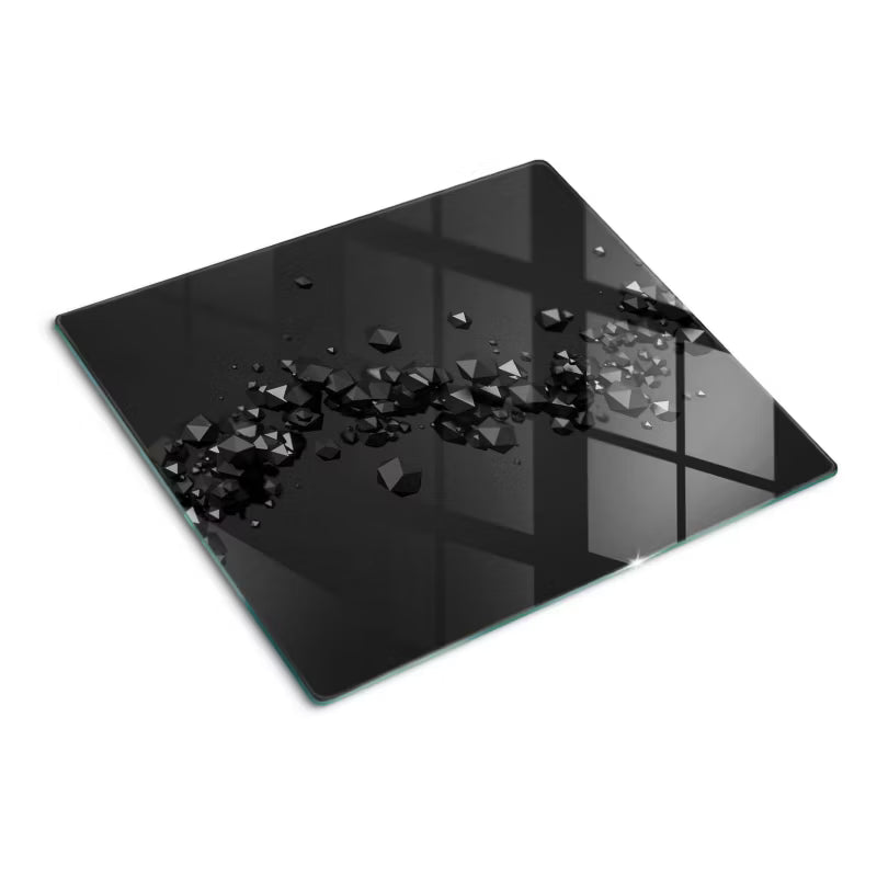 Glas Skærebræt Abstrakcja 3D 60x52 cm