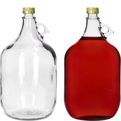 Glasballon Dama 5 Liter med Skruelåg Klar