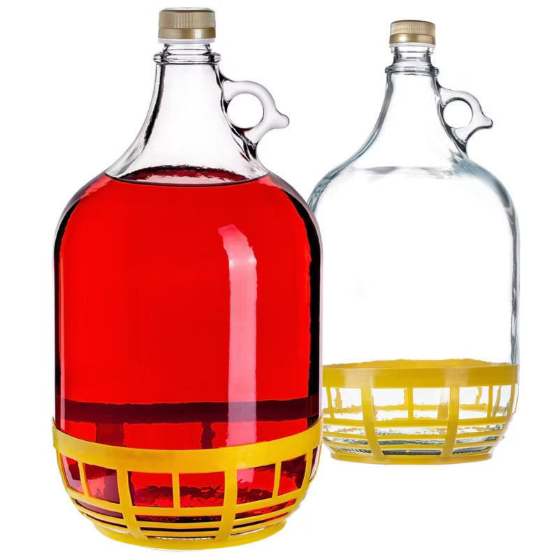 Glasballon med Skruelåg 5 Liter 2 Stk.