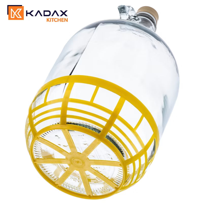Glasballon med Skruelåg 5 Liter 2 Stk.