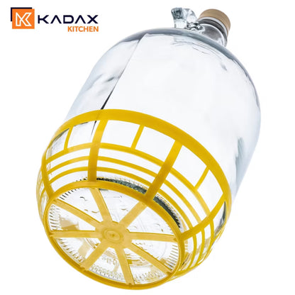 Glasballon med Skruelåg 5 Liter 2 Stk.