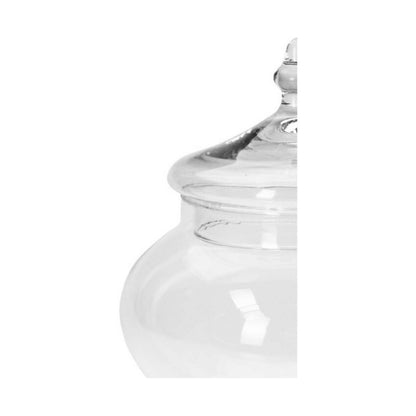 Glasbeholder på Fod 17x28 cm 2 Liter Transparent