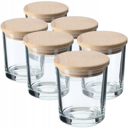 Glasbeholdere 245 ml 6 Stk. Klar Glas