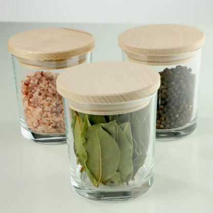 Glasbeholdere 245 ml 6 Stk. Klar Glas