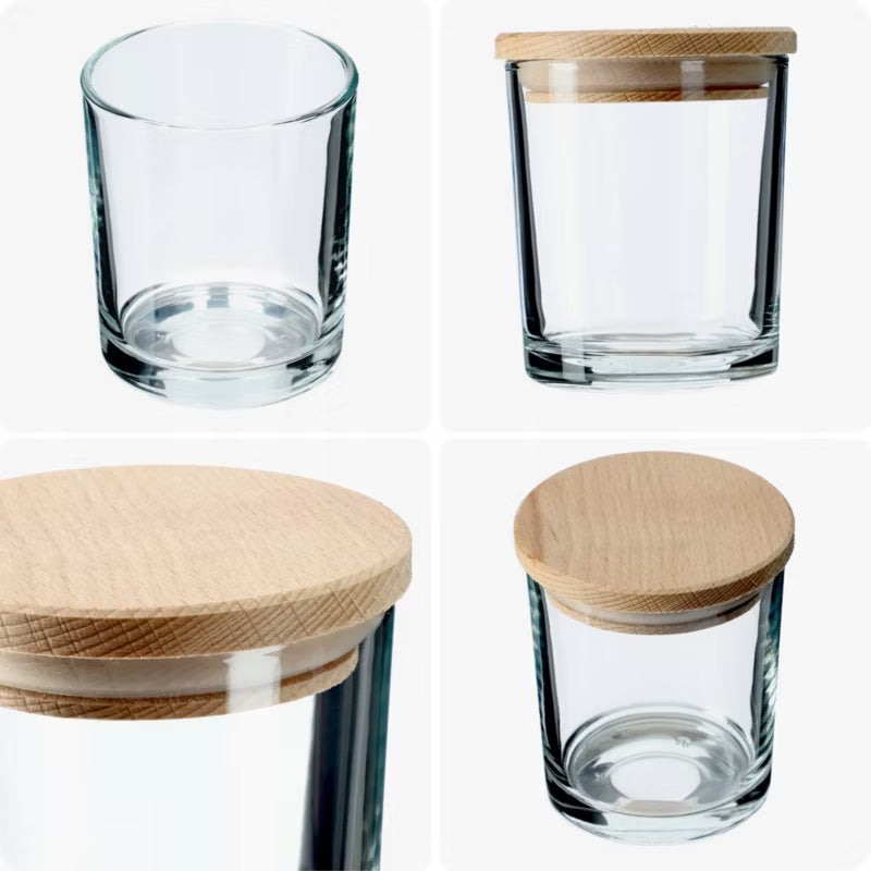 Glasbeholdere 245 ml 6 Stk. Klar Glas