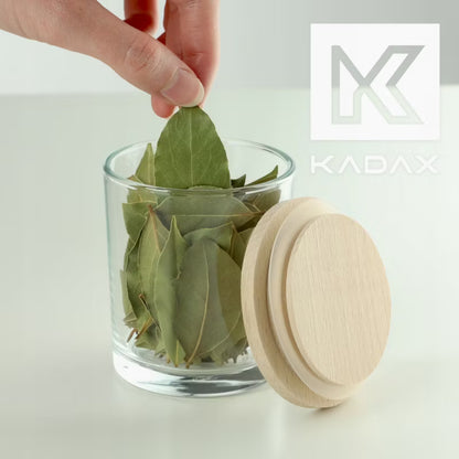 Glasbeholdere til Snacks Sæt med 3 stk Transparent