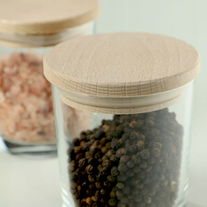 Glasbeholdere til Snacks Sæt med 3 stk Transparent