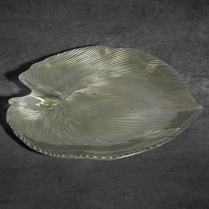 Glasfad Monte 38x34 cm Grøn