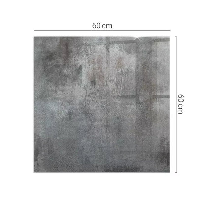Glasgulvplade 60x60 cm Grå