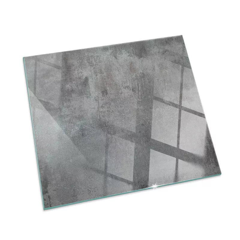 Glasgulvplade 60x60 cm Grå