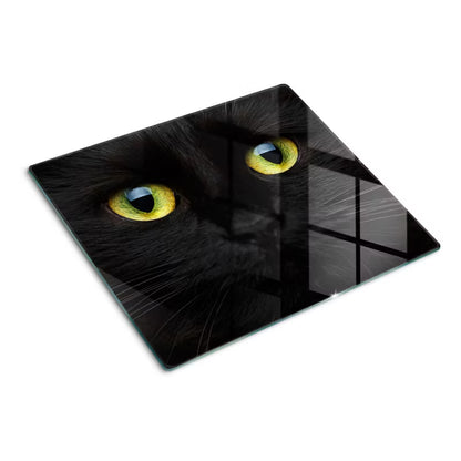 Glaskærebræt Katteøjne 60x52 cm Hærdet Glas