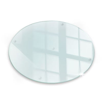 Glastrærebræt Rund Ø30 cm Transparent