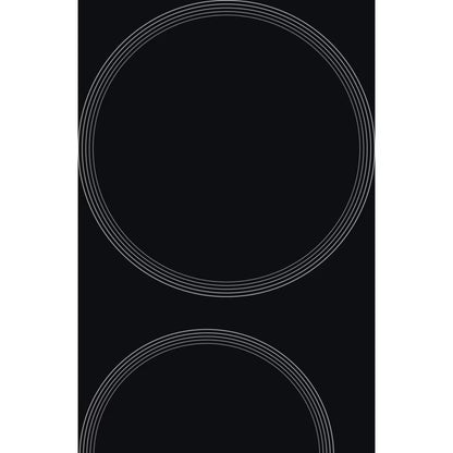 Glaskeramisk Kogeplade AKT801NE 58x51 cm Sort