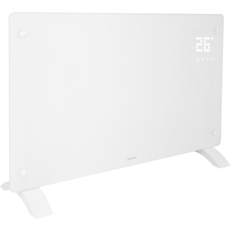 Glaskonvektor SCF 4240WH Wi-Fi 2000W Hvid