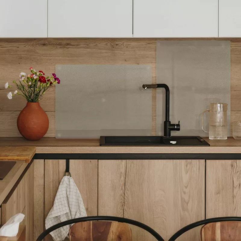 Glasplade 40x52 cm Frostet Glas 2 Stk.