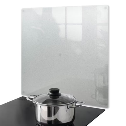 Glasplade 60x60 cm Frostet Glas