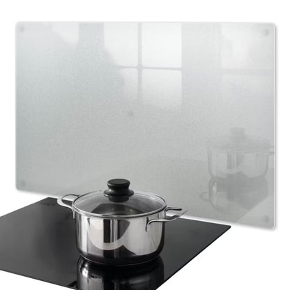 Glasplade 80x52 cm Frostet Glas