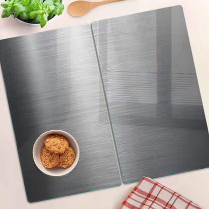 Glasplade Metal Motiv 30x52 cm 2 Stk.