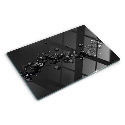 Glasskærebræt 80x52 cm Hærdet Glas