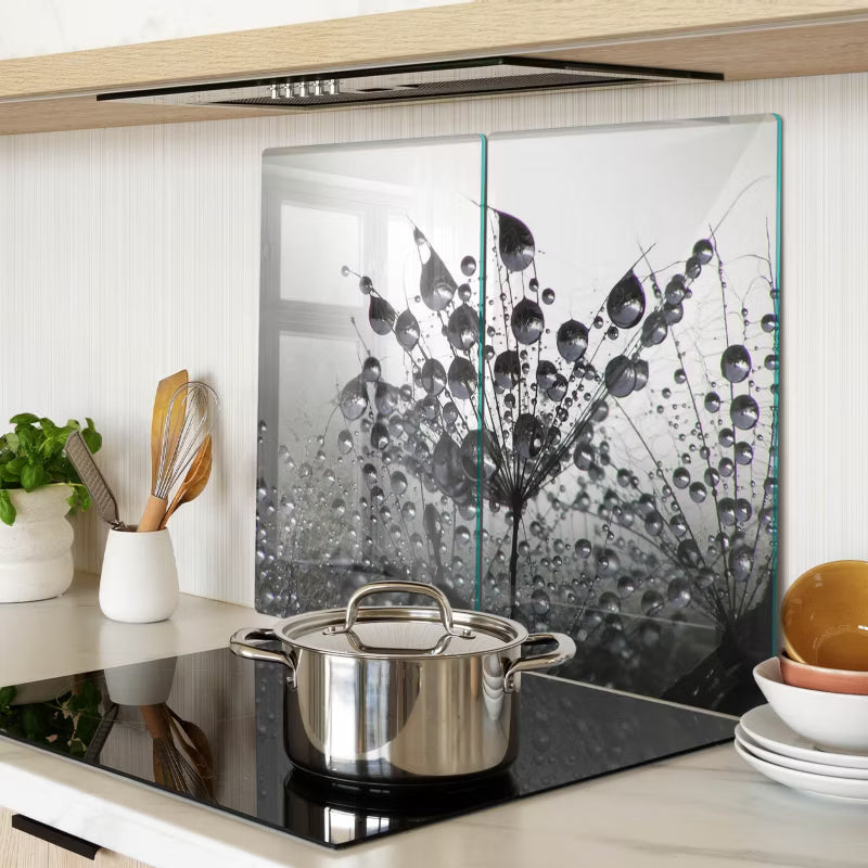 Glasskærebræt Mælkebøtte 30x52 cm 2 Stk.