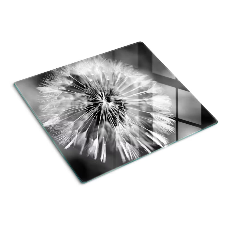 Glasskærebræt Mælkebøtter 60x52 cm