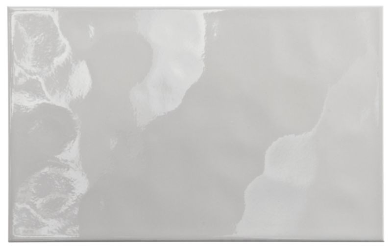 Alexandrina GoodHome glaserede vægfliser 25 x 40 cm white ripple 1,2 m²