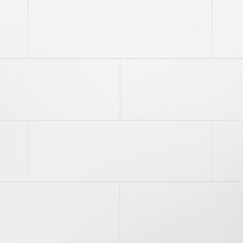 Aragone GoodHome glaserede vægfliser 30 x 90 cm hvid 1,35 m²