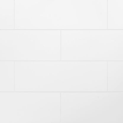 Aragone GoodHome glaserede vægfliser 30 x 90 cm hvid 1,35 m²