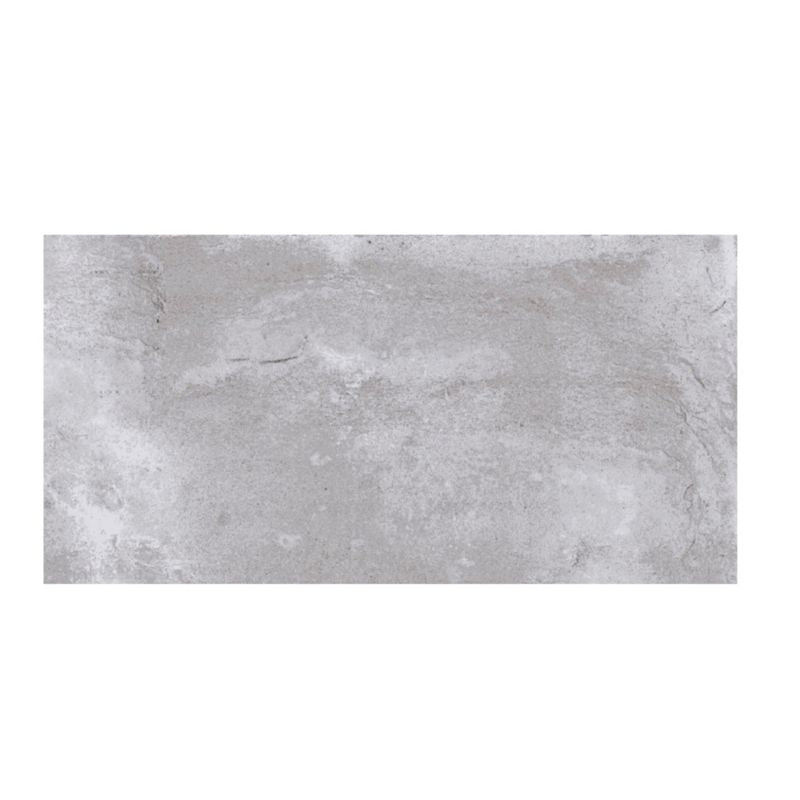 Bhilai glaseret flise 30 x 60 cm grå 1,44 m²