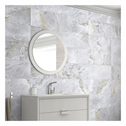 Cecina glaseret flise 30 x 60 cm hvid beige