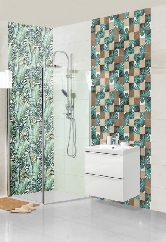 Ceramstic glaseret flise 30 x 60 cm hvid 1,44 m²
