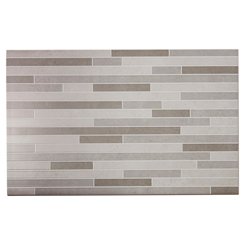 GoodHome Cimenti glaserede fliser 25 x 40 cm lys grå muret 1,2 m²
